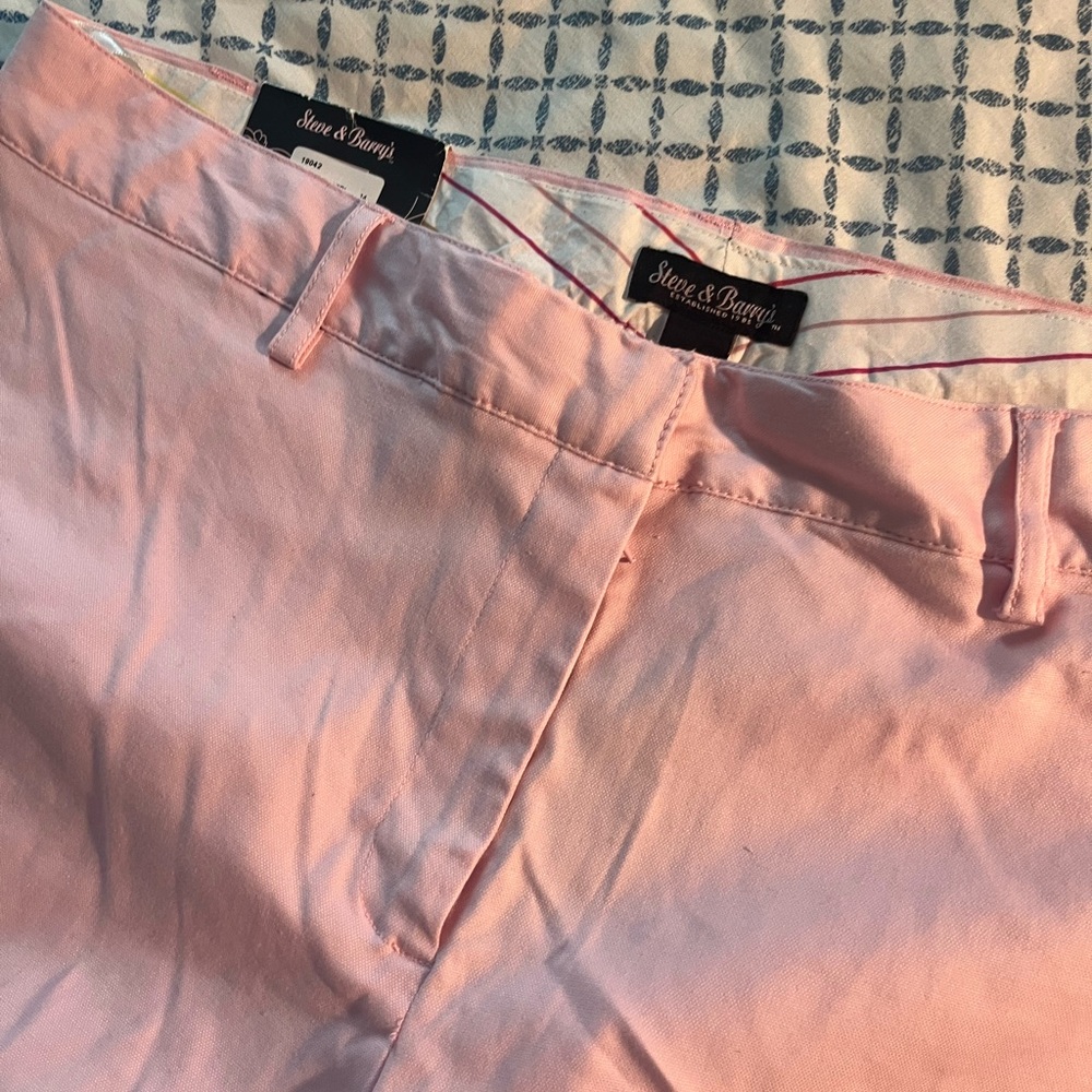 Steve & Barry's Light Pink Casual Shorts